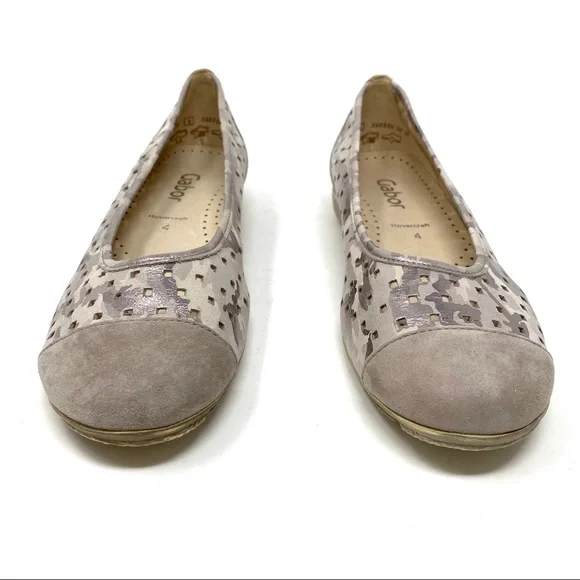 Gabor Hovercraft flats 44.169.74 camouflage nude - Picture 3 of 7